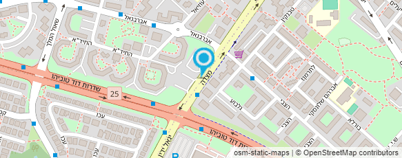 מפת הגעה אל צמיגי מצדה בע"מ