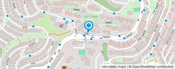 מפת הגעה אל מקיף אורט מגדים ע"ש ברוך ונגר