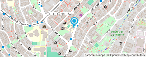 מפת הגעה אל עדיקה ניסים