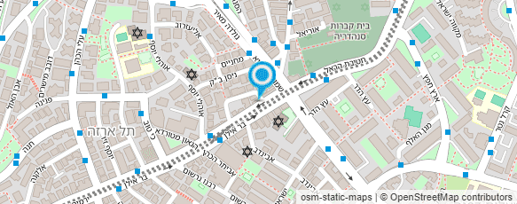 מפת הגעה אל כל-בו בר אילן מפת הגעה אל כל-בו בר אילן