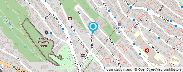 מפת הגעה אל פרופ' בירקהן ה.י.