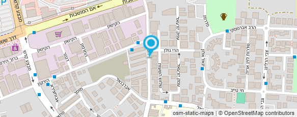 מפת הגעה אל תיכון עירוני כללי רמז