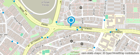 מפת הגעה אל "עמל-הישגים"