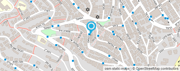 מפת הגעה אל מרסלי דיין - עיצוב שיער וקוסמטיקה