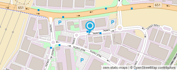 מפת הגעה אל אורקל תעשיות ומיכון בע"מ