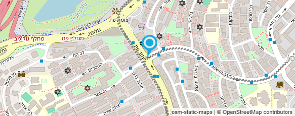 מפת הגעה אל פיצוחי טופן