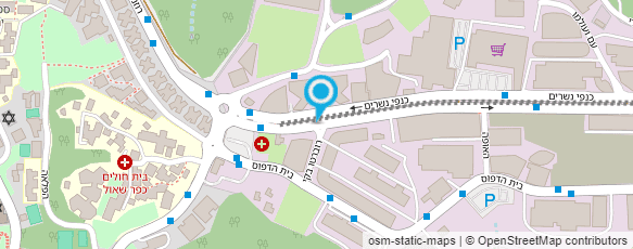 מפת הגעה אל מכבסות המרכז