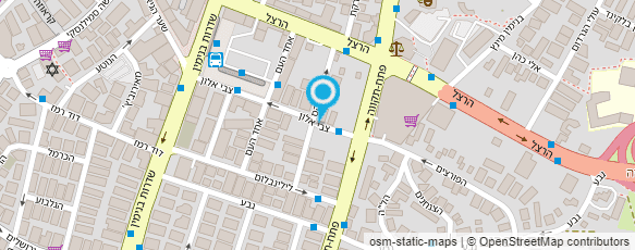 מפת הגעה אל דפוס המרכז אחים תשובה בע"מ