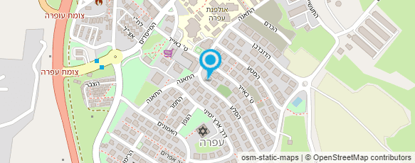 מפת הגעה אל החברה המרכזית לפיתוח מערכות תכנה בישראל בע"מ