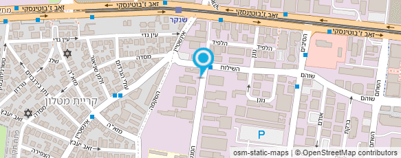 מפת הגעה אל מסגריית ראובן