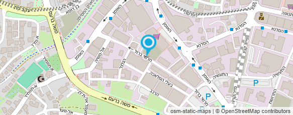 מפת הגעה אל א.א.א. מתוק - קוסם