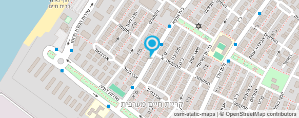 מפת הגעה אל ד"ר שוחט שמואל