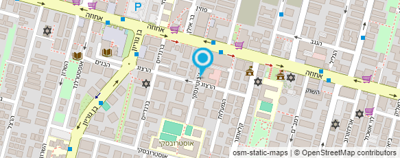 מפת הגעה אל ד"ר בלוך מרטין