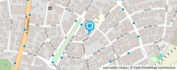 מפת הגעה אל "גן השומר" רונית שמעון