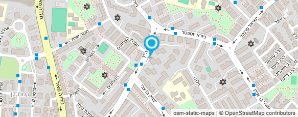 מפת הגעה אל ד"ר גבריאלוב צבי