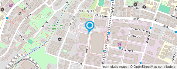 מפת הגעה אל חיים לוי 1998 בע"מ