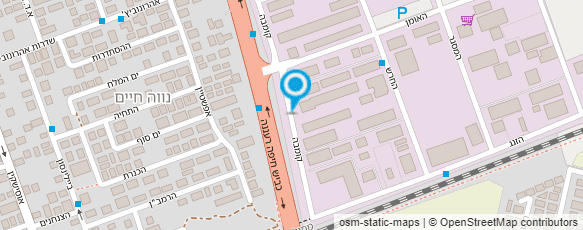 מפת הגעה אל אס.או.אס. שרותי רכב בע"מ