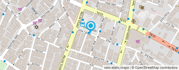 מפת הגעה אל עו"ד טאוסי יצחק