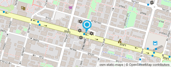 מפת הגעה אל כהן אלי