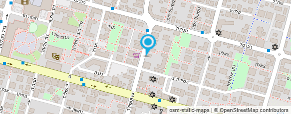 מפת הגעה אל המעדניה של דני-פיקנטי