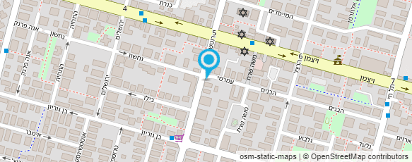 מפת הגעה אל סלון מרי