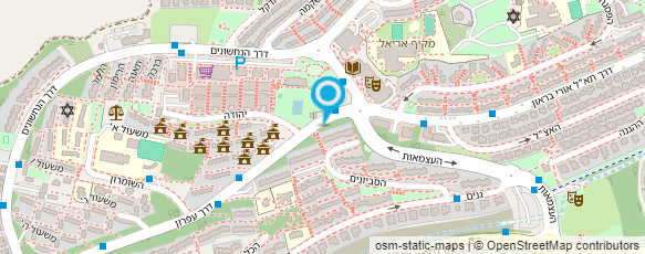 מפת הגעה אל ממתקי זהבה
