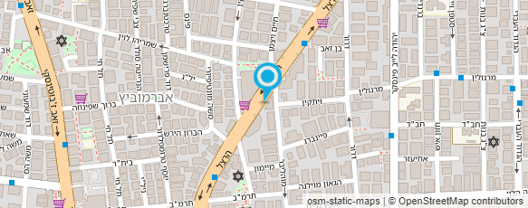 מפת הגעה אל איציק - שרות ראשון