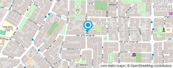 מפת הגעה אל מכולת מיקי