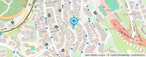 מפת הגעה אל מכלת בית וגן