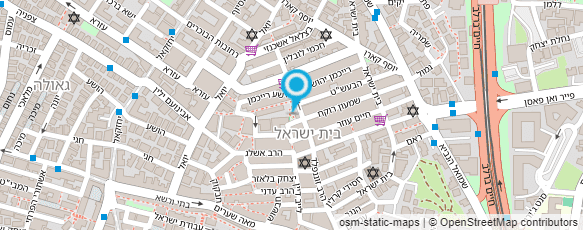 מפת הגעה אל "תפארת אהרון"