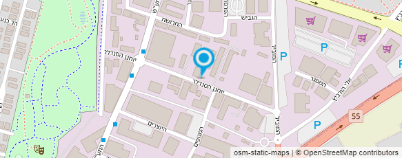 מפת הגעה אל מוסך המרכז