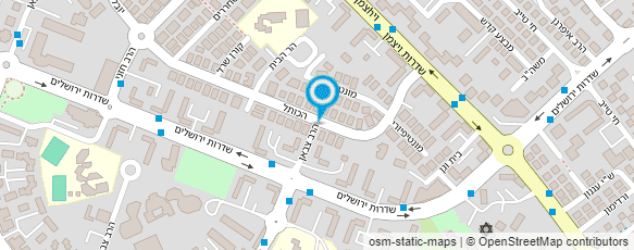 מפת הגעה אל שבתאי עבודות חשמל