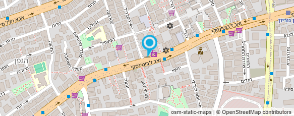 מפת הגעה אל י.ר ציוני בע"מ