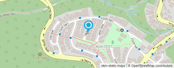 מפת הגעה אל ד"ר לוין משה