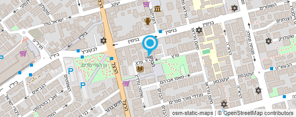 מפת הגעה אל ד"ר פרושנסקי אלכסנדר