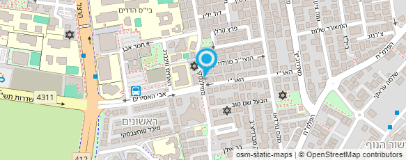 מפת הגעה אל אברמוב מאיר