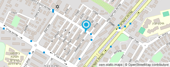 מפת הגעה אל מספרת ג'קלין