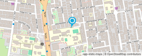 מפת הגעה אל גמנסיה גן נחום