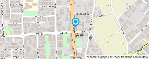 מפת הגעה אל סוכנות לביטוח "גלבר"