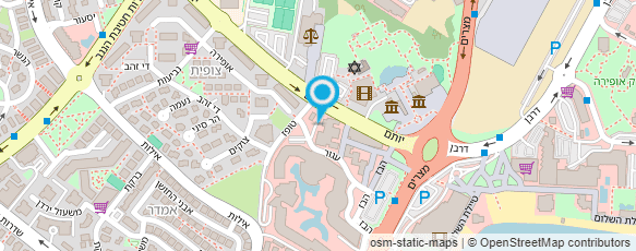 מפת הגעה אל מלון אדומית