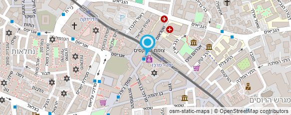 מפת הגעה אל פרופ' ברסון דוד מפת הגעה אל פרופ' ברסון דוד