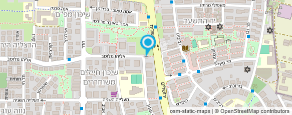 מפת הגעה אל א.מ. גינון בע"מ