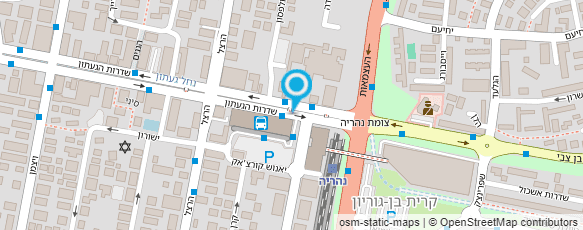 מפת הגעה אל נעלי געתון