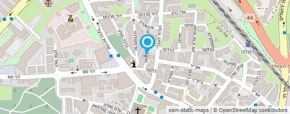 מפת הגעה אל דפוס המרכז