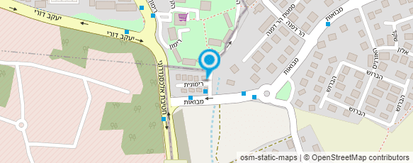 מפת הגעה אל ניס קפה ומאפה