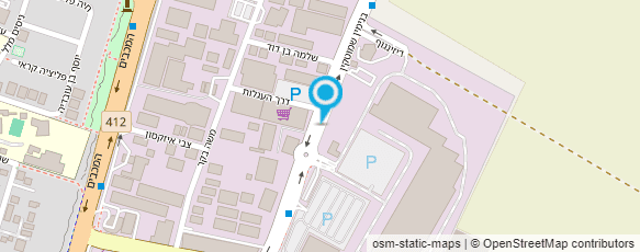 מפת הגעה אל שופרסל - משרדים