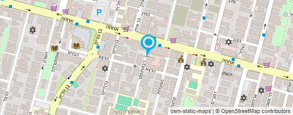 מפת הגעה אל סנטורס סוכנות נסיעות ותיירות בע"מ