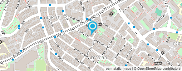 מפת הגעה אל ישיבה לצעירים "נר ישראל" דחסידי גור ירושלים