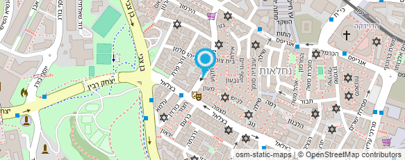 מפת הגעה אל מזרחי בנימין