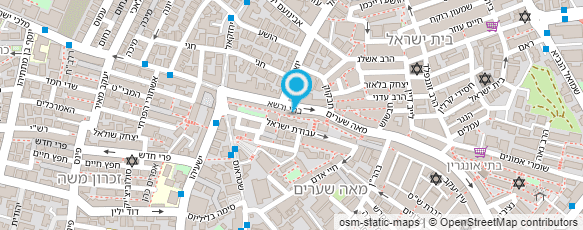 מפת הגעה אל פוקס הרב אברהם ברוך